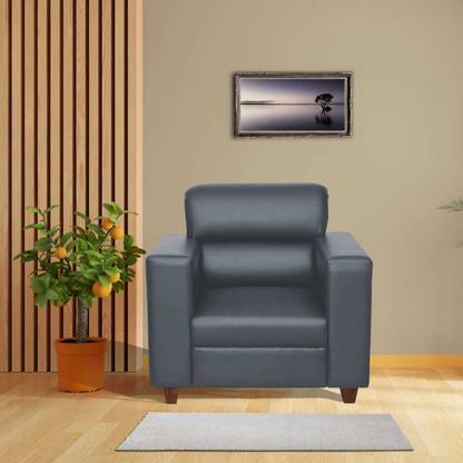 Enlay Leatherette 1 Seater Sofa