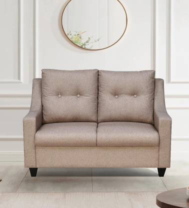 Mintwud from Pepperfry Soma Sheesham Wood Velvet 3 Seater Sofa/Wooden 3 Seater Sofa For Home Solid Wood 3 Seater  Sofa