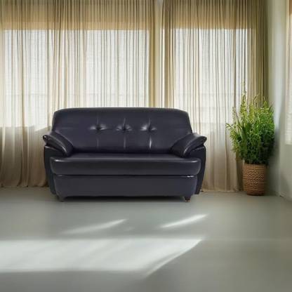 RM HOME Leatherette 2 Seater Sofa
