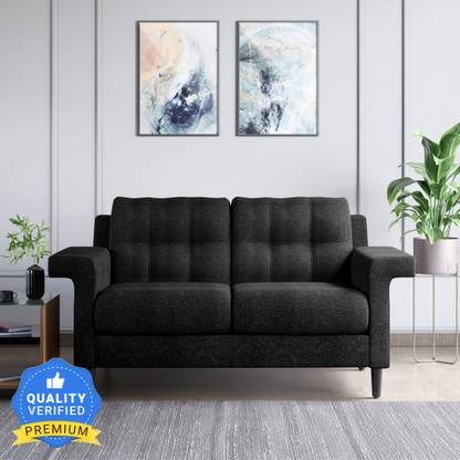Godrej Interio Flight Fabric 2 Seater  Sofa