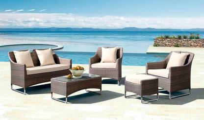 Mymigos Fabric 4 Seater  Sofa