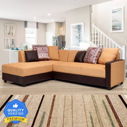 EVOK Fabric 6 Seater  Sofa