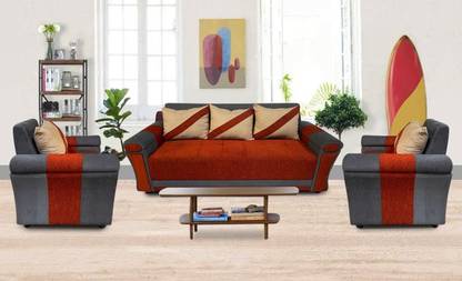 ELTOP Article 5 Seater Furniture Fabric 3 + 1 + 1 Sofa Set
