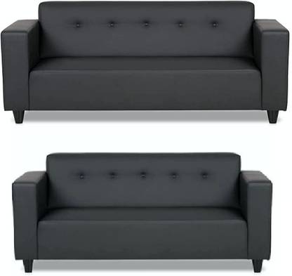 Taash Leatherette 3 + 2 Sofa Set