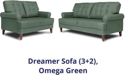 Wakefit Dreamer Fabric 3 + 2 Sofa Set