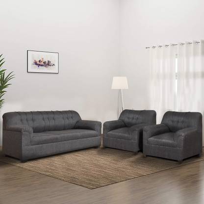 HMG Fabric 3 + 1 + 1 Sofa Set