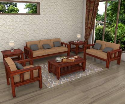 Flipkart Perfect Homes Fabric 3 + 2 + 1 Sofa Set