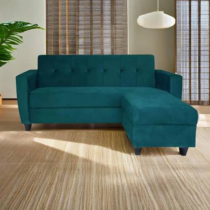 CHANDRIKA ENTERPRISES Fabric 3 + 1 Sofa Set