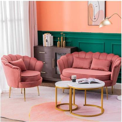 Smarts collection Fabric 2 + 1 Sofa Set