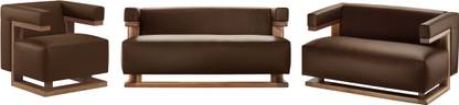 CHETAK INDUSTRIES Leatherette 3 + 2 + 1 Sofa Set