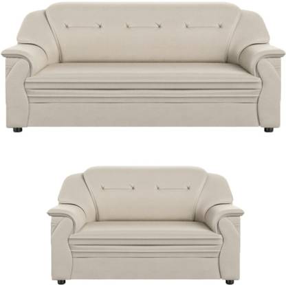 Sekar Lifestyle Polyurethane Large Series Leatherette 3 + 2 + 1 Sofa Set