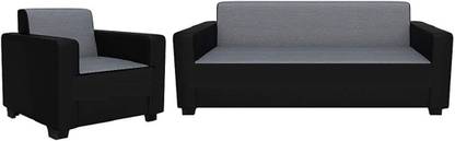 Furinish Fabric 3 + 1 Sofa Set