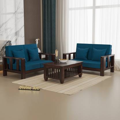 DOKRI 4 Seater Sofa For Living, Waiting Room/ Office Fabric Fabric 2 + 2 Sofa Set