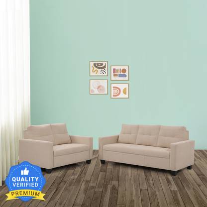 duroflex Ease Fabric 3 + 2 Sofa Set