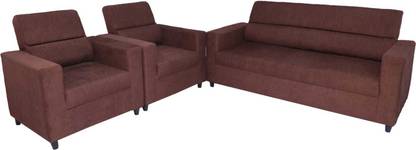 aliya fur pvt ltd Fabric 3 + 1 + 1 Sofa Set