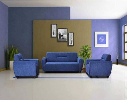 TAASHPLUS Fabric 3 + 1 + 1 Sofa Set
