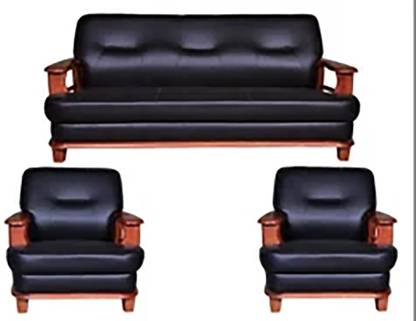Jayam Leather 3 + 1 + 1 Sofa Set