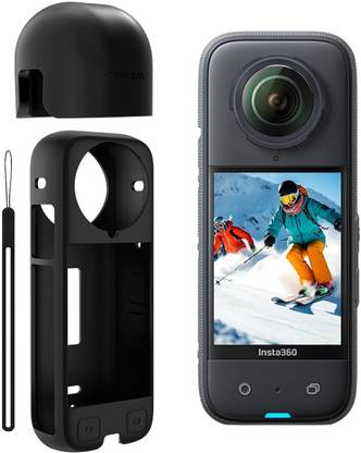 EKD Silicone Case/Screen Protectors/Lens Cap Suitable for Insta360 X4 Accessories Case