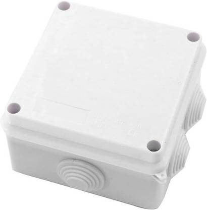 securefly 4X4 Inches Square IP65 Junction Box for CCTV Surveillance Security Cameras Square Softbox