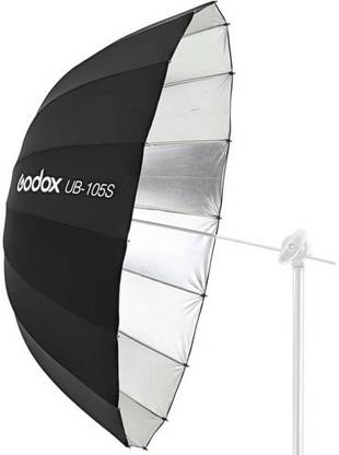 GODOX UB-105S silver parabolic umbrella Octagonal Softbox