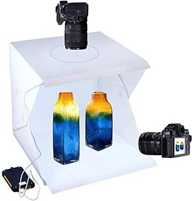Satyam Kraft Mini Photo Studio Box Light Tent Kit for Product Photoshoot, Photography and DIY, 1 Piece (29 cm) Rectangle Softbox