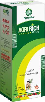 GANGOTHRI AGRI RICH PLUS 250 ML Micro Nutrient Fertilizer | Mix Micronutrients Fertilizer