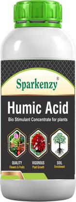 SparKenzy Humic Acid Fertilizer for plant - Organic fertilizer for all type of plant 100ml Fertilizer, Manure, Potting Mixture