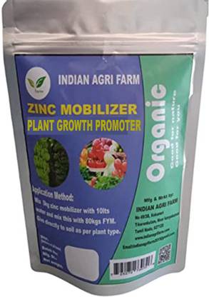 IAgriFarm Zinc Mobilizing Bacteria Powder Growth Promoter – 1 Kg – Brand For All Crops Manure