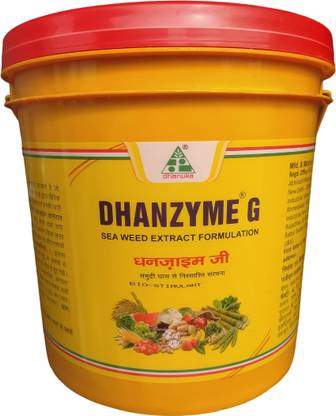 Dhanuka agritech ltd Dhanzyme G organic seaweeded extract manure 10kg Manure