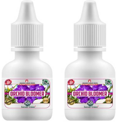 Sansar Green Orchid Bloomer Liquid Drops 30 ml + 30 ml Manure