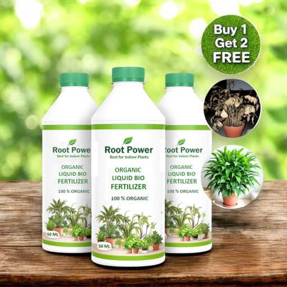 RootPower Healthy Green Plant Growth 3pcs Nutrient Rich Blend for Growth Fertilizer