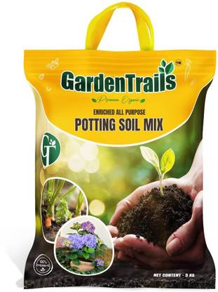 GardenTrails Enriched All Purpose Potting Soil Mix for All Plants Potting Mixture