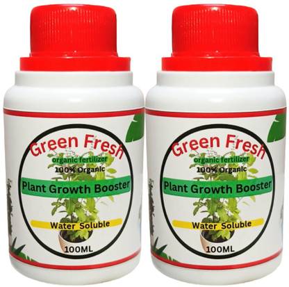 KIKRIYA Organic Fertilizer For Plants Growth Booster Liquid Combo Pack Of 2 1000 ml Each Fertilizer