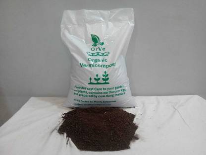 OrVe Organic Vermicompost Fertilizer Manure For Plants Manure, Fertilizer, Potting Mixture
