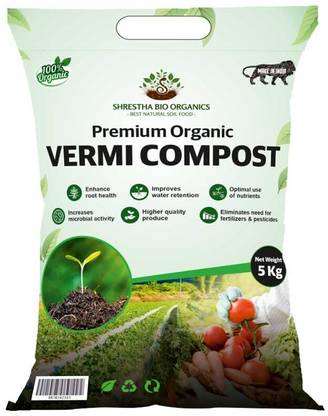 Shrestha Bio Organics SHRESTHA BIO ORGANICS Pack of 2 5kg & 5kg Soil