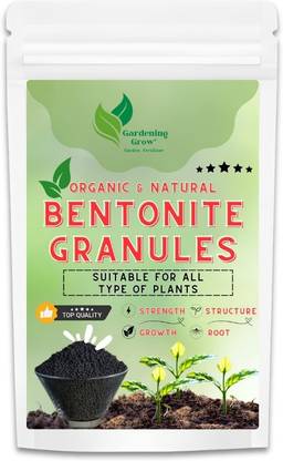 Gardening Grow Organic Bentonite Granule, Bentonite Clay Granules for Enhanced Soil Structure Fertilizer
