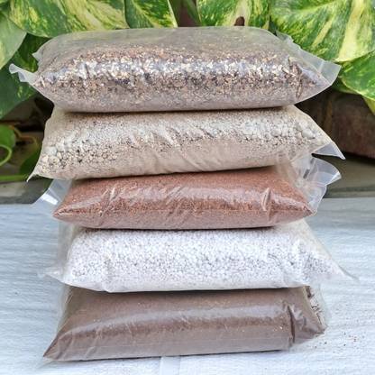 APS Sports Perlite101gm, Bone Meal 401gm,Vermiculite 401gm,Neem Cake400gm or Cocopeat 400gm Potting Mixture, Manure, Soil