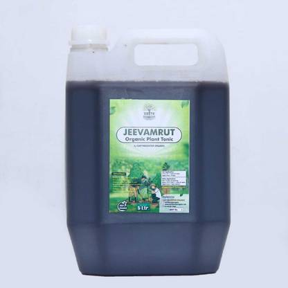 Earthbooster EB-Jeevamrut Liquid Soil Booster | with Micro & Macro Nutrients | 5 Liter Fertilizer