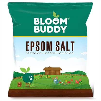 Bloom Buddy Premium Epsom Salt Plants Fertilizer, Manure, Potting Mixture, Soil