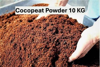 WALK GARDEN 10 KG 100% Organic Loose Ready to use Low EC Cocopeat Potting Mixture