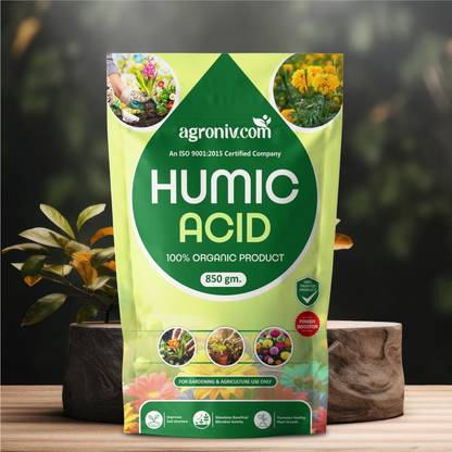 agroniv.com Humic Acid Fertilizer For Plant Growth Enhancer and improves Plant Root System Fertilizer