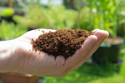 DROXTY 100% Organic Loose Ready to use Low EC Cocopeat Soil Manure-AQ-288 Husk