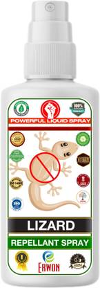 Erwon Lizard Repellent Spray Pure Herbal for Home, Pet-Friendly & Non-toxic Manure