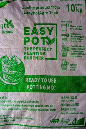 Easypot Indoor potting mix weightless Potting Mixture