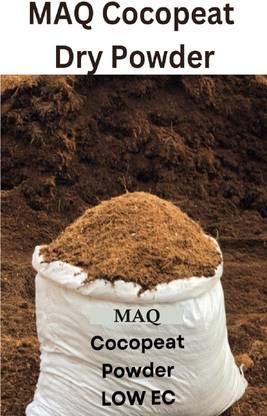 MAQ COCOPEAT DRY POWDER 5Kg - EXPANDS UPTO 10 TIMES Soil