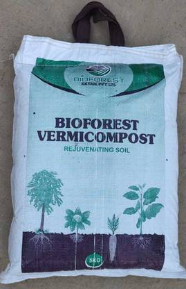 bioforest Vermicompost - 05 Kg Manure, Fertilizer, Potting Mixture