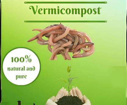 vermi Organic Vermicompost Fertilizer Manure For PlantS Manure, Soil, Fertilizer