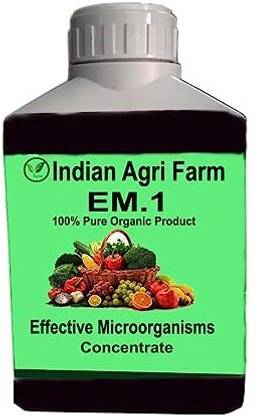 IAgriFarm Concentrated EM-1 Solution - 1 L Effective Micro-Organism to Increase Beneficial Manure
