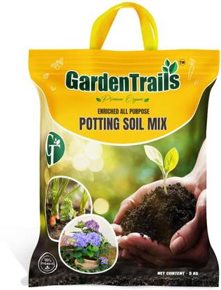 GardenTrails Enriched All Purpose Potting Soil Mix Potting Mixture