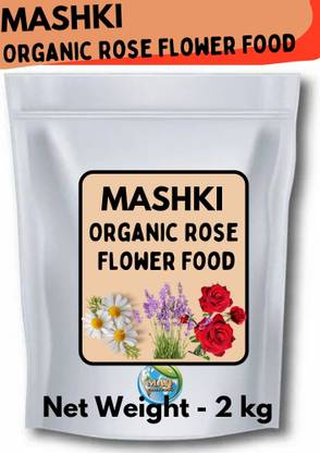 MASHKI Organic Rose Flower Food: Care for All Flowering Plant with Complete Nutrients Fertilizer
